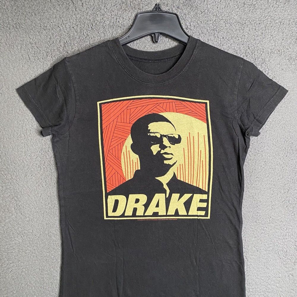 Drake Licensed 2010 Away From Home Black T-Shirt Rap Tee OVO Women’s Size Medium